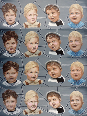 "Brothers"  36x12 (x4)
