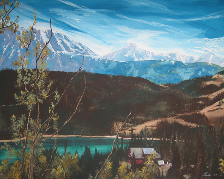 Emerald Lake, Yukon 16x20