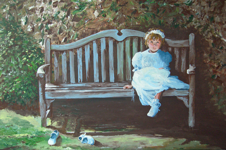 Flower Girl 36x24
