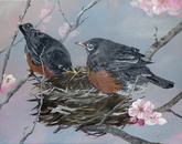 "Robin's Nest" 11x14