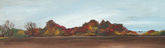 Autumn Field 30x9