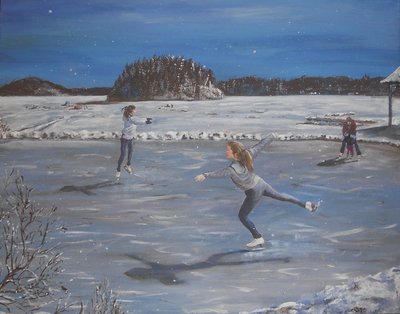 Winter Delight 28x22